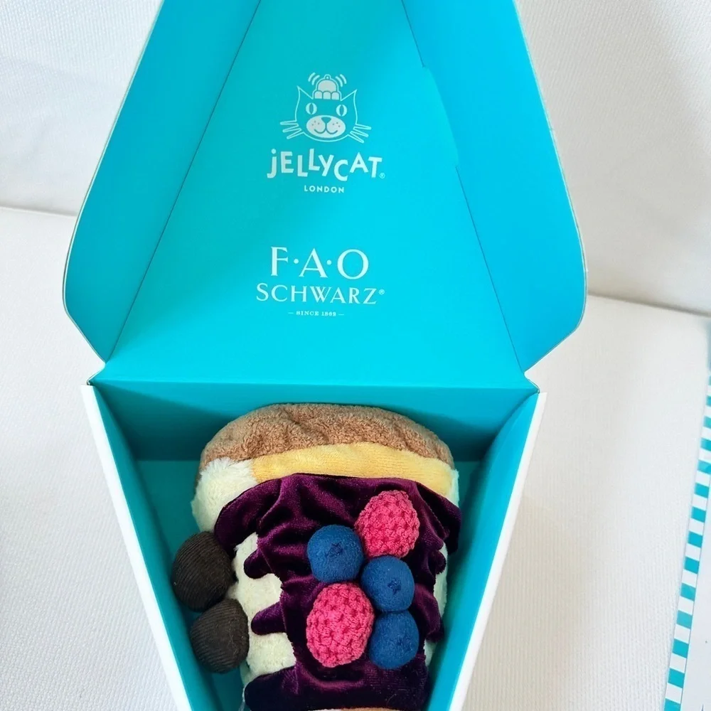 Jellycat FAO Schwarz NYC DINER EXCLUSIVE Crember Cheesecake 🔥🔥